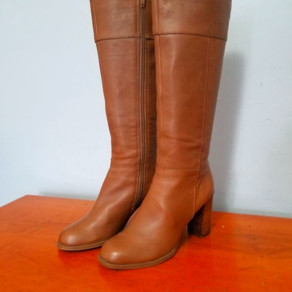 Women's Nine West high heel knee boots size 6.5, like new - Picture 2 of 7